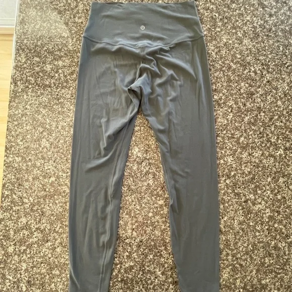 Lululemon Align Leggings  26” inseam  size 8  grey/blue color - Picture 4 of 10